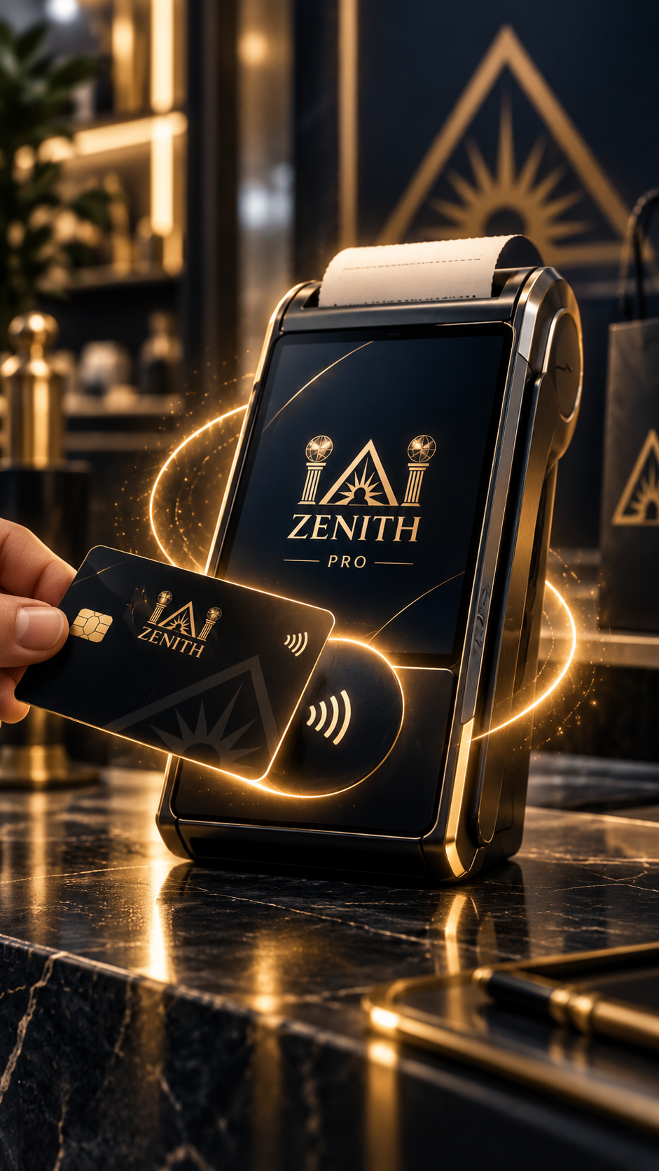 Zenith TAP em smartphone
